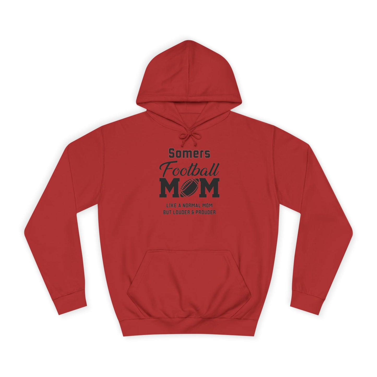 Football Mom Unisex College Hoodie – Perfect for Game Day, Sports Events, Proud Moms, and Everyday Casual Wear!